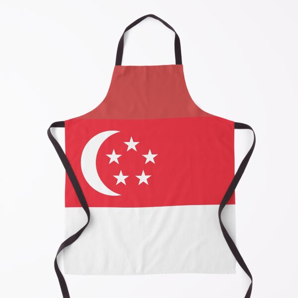 Aperçu de l'œuvre Drapeau de Singapour créée et vendue par TinaJostDesigns.