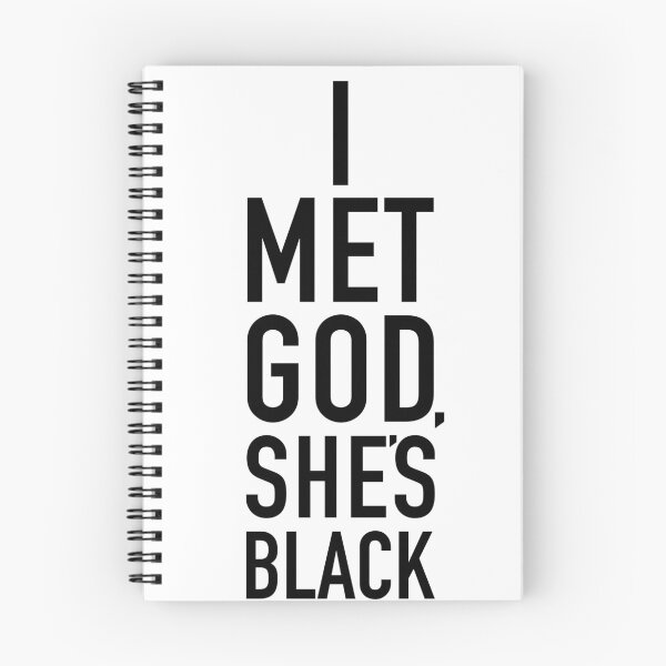 Item preview, I Met God, She's Black designed and sold by fusedtees.