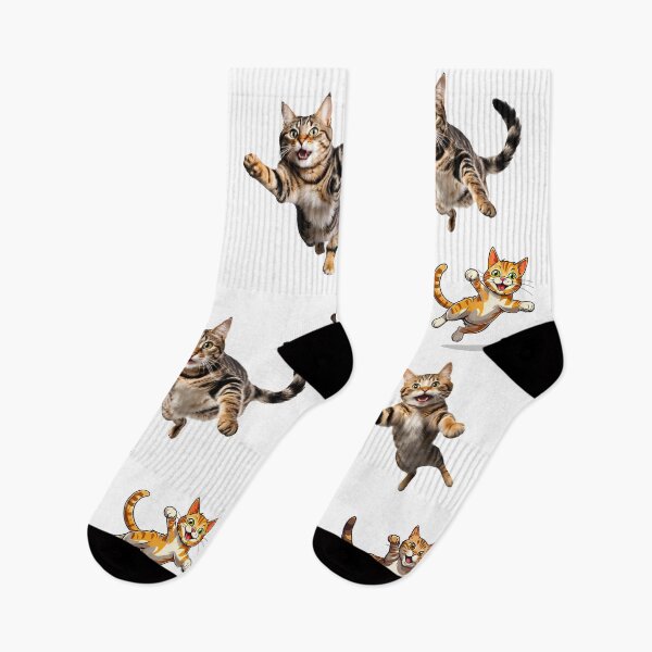 Item preview, Hilarious Cat Flight Pattern 1 designed and sold by Tom-Johnson.