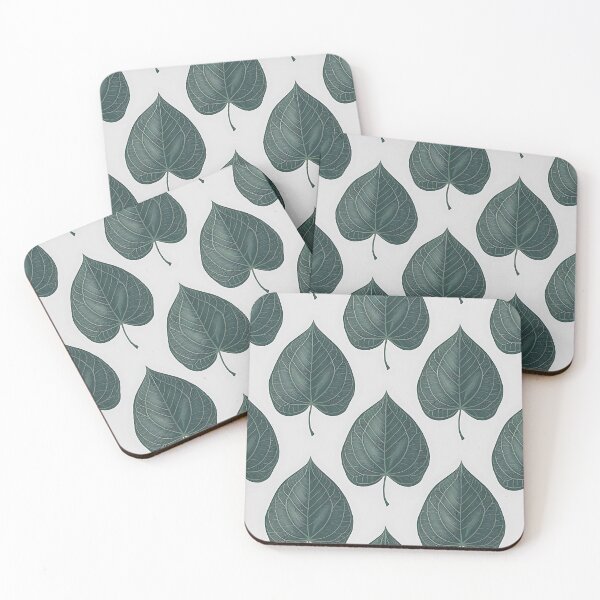 Item preview, Green leaves pattern designed and sold by Haji  Kamora.