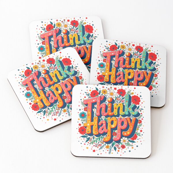 Item preview, Think Happy designed and sold by Miauau Studio.