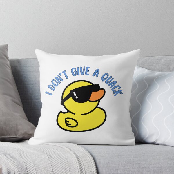 Item preview, I don't give a duck (f*ck) funny quote design for a classic t-shirt designed and sold by puurfectcat.