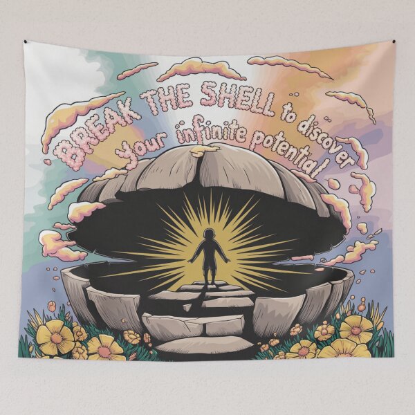Item preview, Break the Shell to Discover Your Infinite Potential designed and sold by pnidesign.