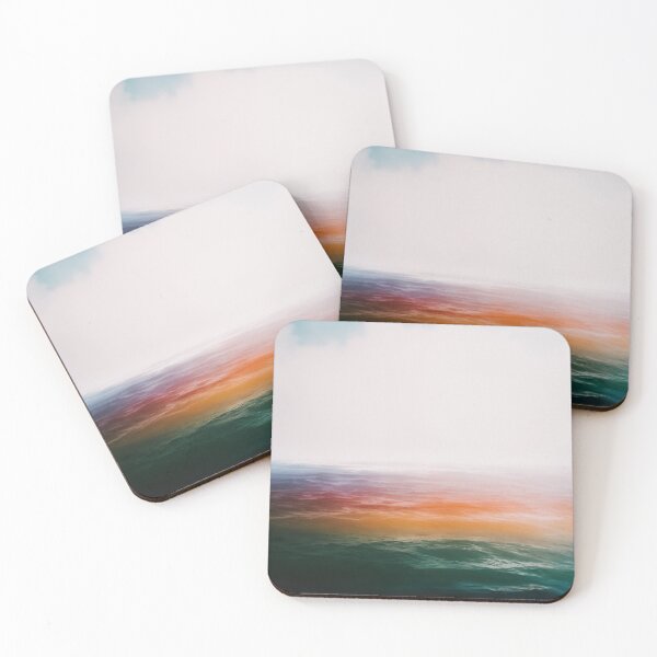 Item preview, Rainbow Ocean Waves Horizon - Nature Photography designed and sold by regnumsaturni.