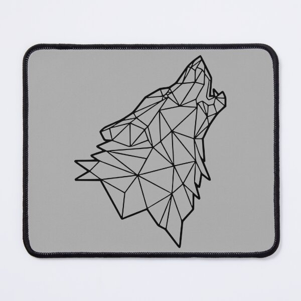 Item preview, Black Geometric Wolf 2 designed and sold by LuizSilva1983.