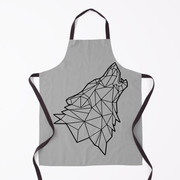 Item preview, Black Geometric Wolf 2 designed and sold by LuizSilva1983.