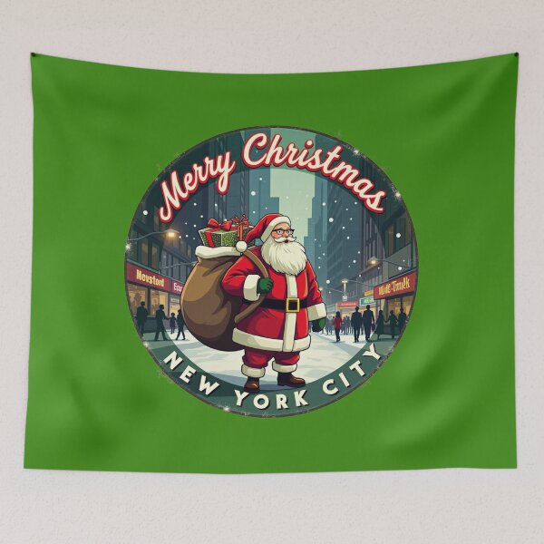 Item preview, Christmas Time in the City, NYC Style designed and sold by positiveimages.