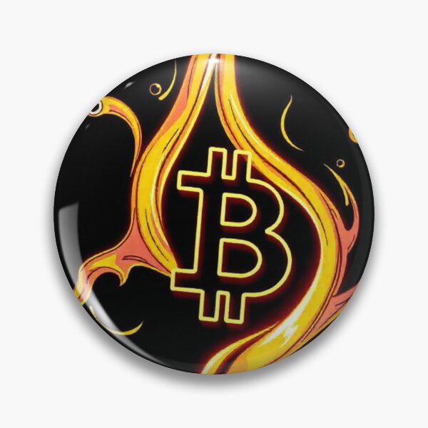 Item preview, Bitcoin in a Candle Flame designed and sold by Azrabi.