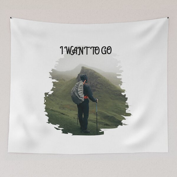 Item preview, I Want To Go designed and sold by 5PointsDigital.
