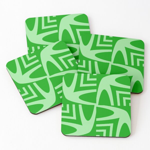 Item preview, Green Abstract Tropical Leaves designed and sold by DelynCreates.