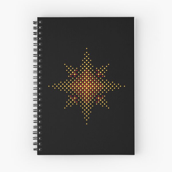 Item preview, Christmas Star / Advent Star (Star / Dots / Gold) designed and sold by Roderix.