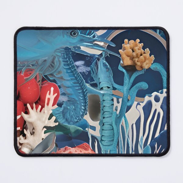 Item preview, Water animals and a tiger Collage, phone case design designed and sold by Creativeeworld777.