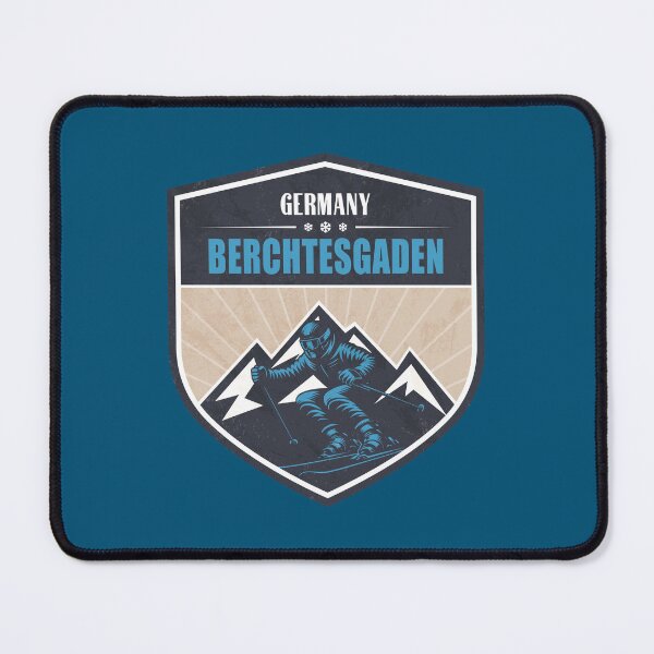 Item preview, Berchtesgaden Germany Winter Skiing Design designed and sold by CynthiaGraphics.