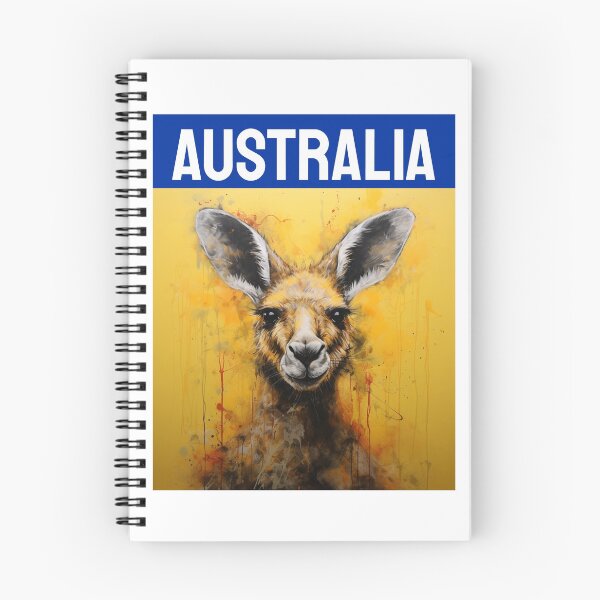 Item preview, Australia art blue designed and sold by VRedBaller.