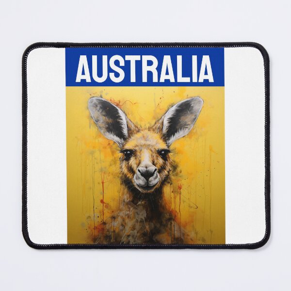 Item preview, Australia art blue designed and sold by VRedBaller.