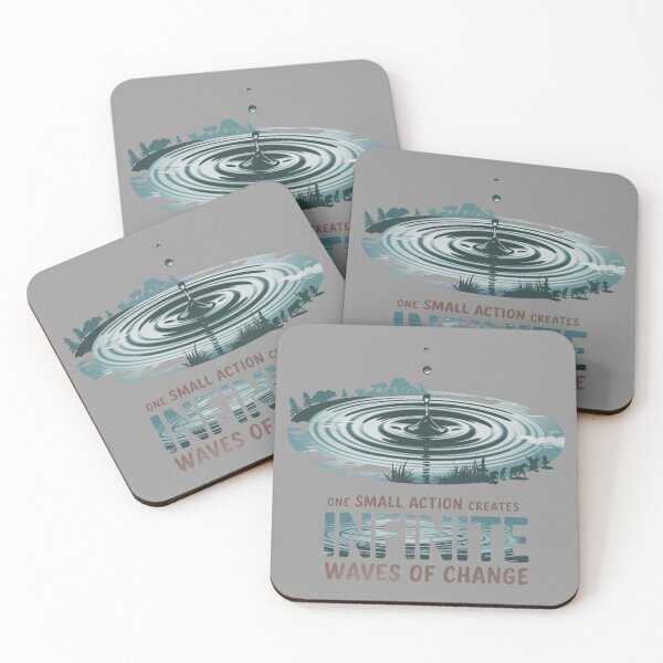 Item preview, Infinite Waves of Change – Ripple Effect Inspirational Design designed and sold by pnidesign.