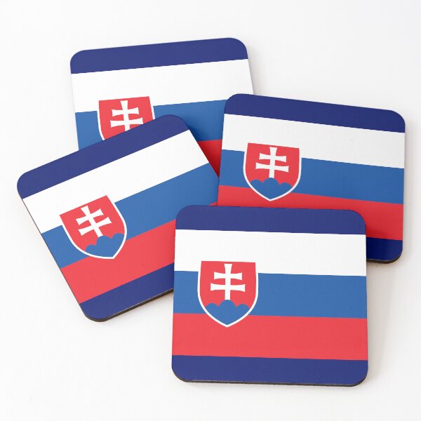 Item preview, Flag of Slovakia designed and sold by TinaJostDesigns.