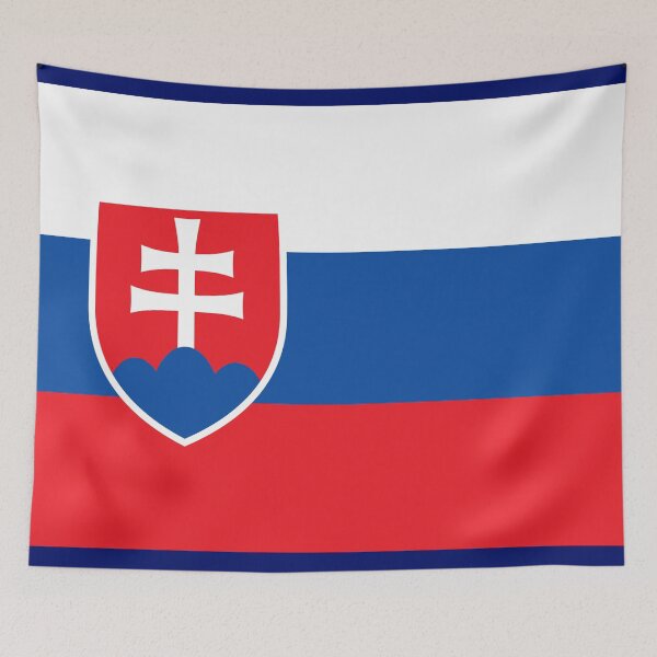Item preview, Flag of Slovakia designed and sold by TinaJostDesigns.