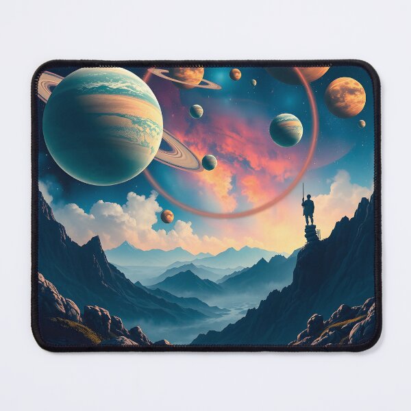 Item preview, Cosmic landscape designed and sold by PineSunStudio.