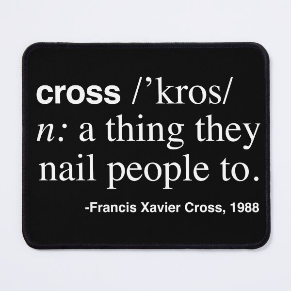 Item preview, Cross Definition WH designed and sold by Pop Culture Shirts.