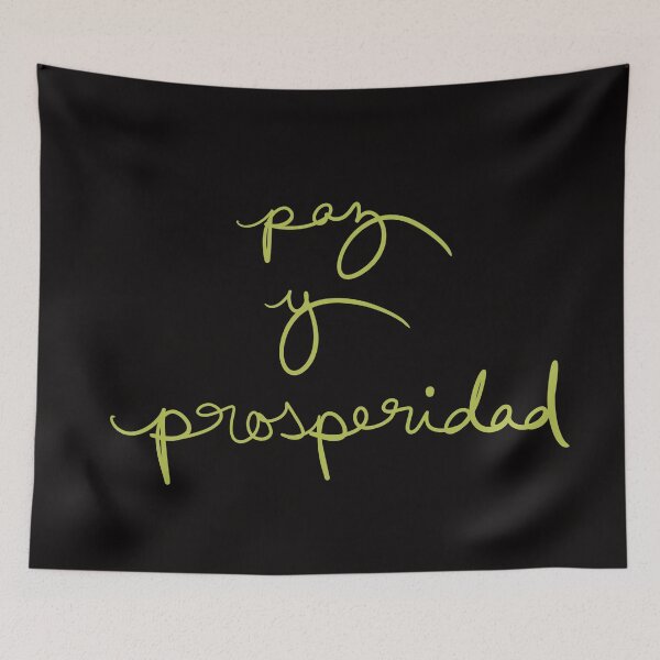 Item preview, Peace and Prosperity in Spanish designed and sold by abeink.