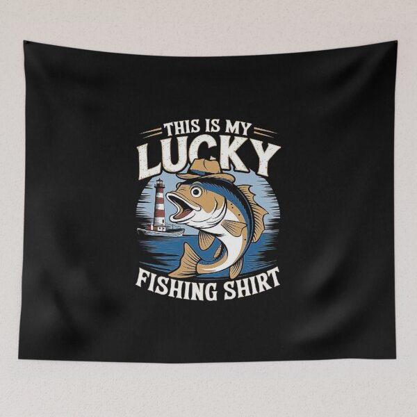 Item preview, Lucky Fishing Adventure - My Go-To Fishing Shirt designed and sold by love3617.