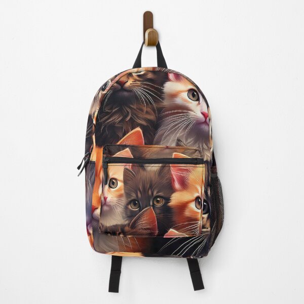 Item preview, Tiny Cats Texture colorful art hyper realism designed and sold by mc-webdesign.