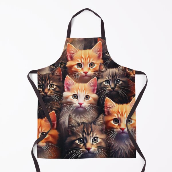 Item preview, Tiny Cats Texture colorful art hyper realism designed and sold by mc-webdesign.