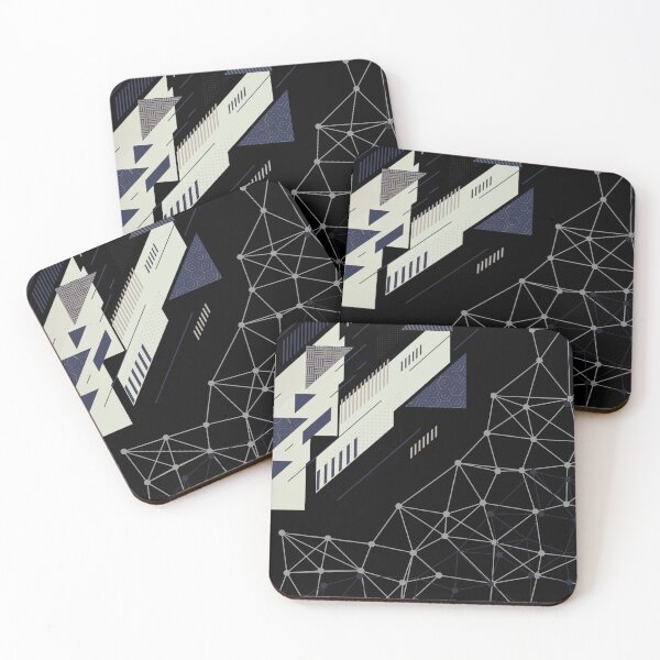 Item preview, Abstract triangles trendy pattern  designed and sold by cutecrazytshirt.