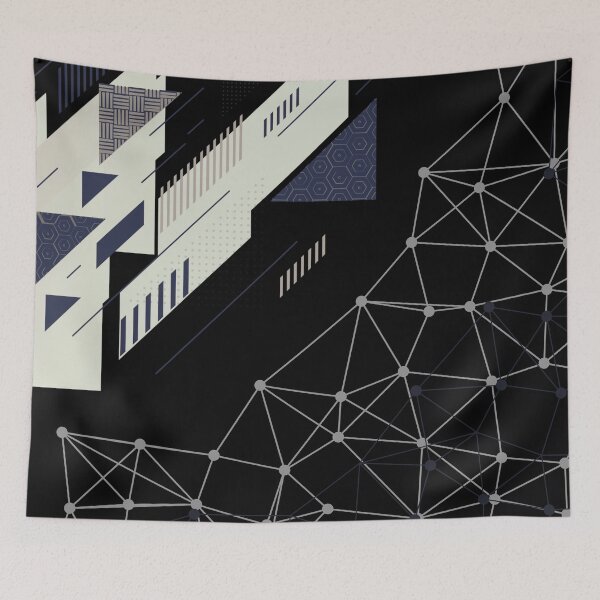 Item preview, Abstract triangles trendy pattern  designed and sold by cutecrazytshirt.