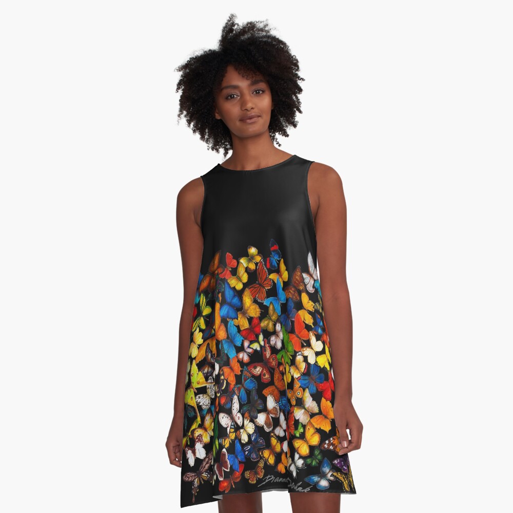 Item preview, A-Line Dress designed and sold by DiannaDerhak.