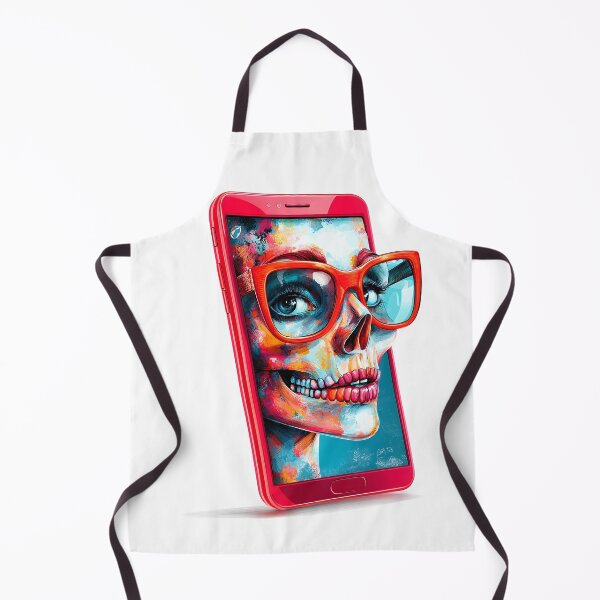 Item preview, Skull in the Screen designed and sold by Mindsway.