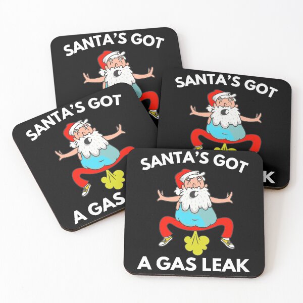 Item preview, Farting christmas, santa claus farting, santa farter, fart, silent but deadly, christmas eve, funny fart designed and sold by The  Knick Knack Nook.