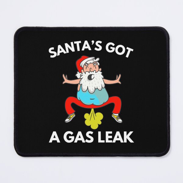 Item preview, Farting christmas, santa claus farting, santa farter, fart, silent but deadly, christmas eve, funny fart designed and sold by The Knick Knack Nook.
