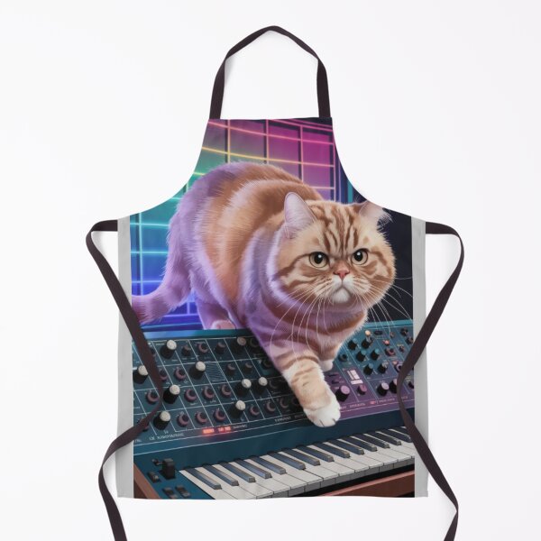 Item preview, Cats & Synthesizers 7 designed and sold by Mono.fi Studios.