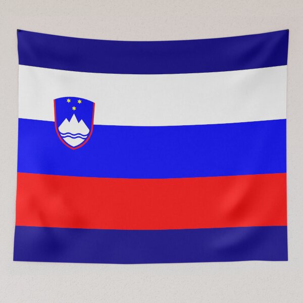 Artikelvorschau, Flagge Sloweniens entworfen und verkauft von TinaJostDesigns.