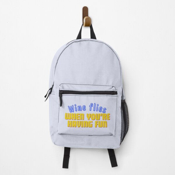 Item preview, Wine Flies When You’re Having Fun – Playful Wine Lover Quote Design designed and sold by Literally-True.