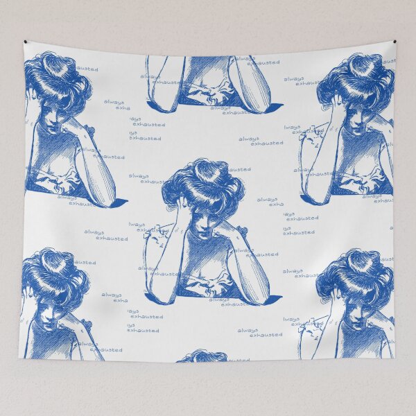 Item preview, Exhausted Intrusive Thoughts designed and sold by ReeReeDesigns.