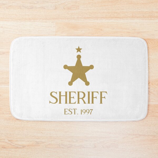 Item preview, Sheriff gold b designed and sold by VRedBaller.