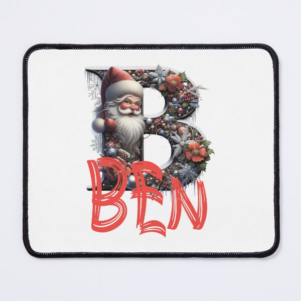 Item preview, Name Ben. My name is Ben. Winter initial. designed and sold by MagelliShop.