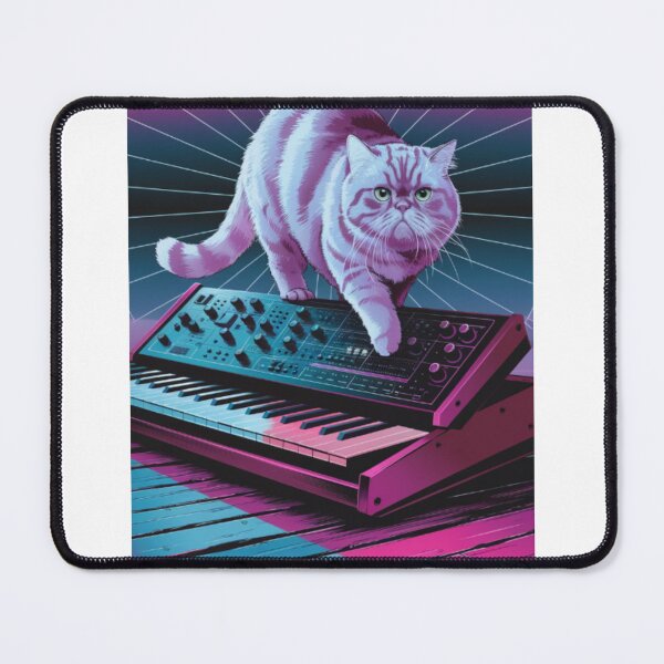 Item preview, Cats & Synthesizers 8 designed and sold by Mono.fi Studios.
