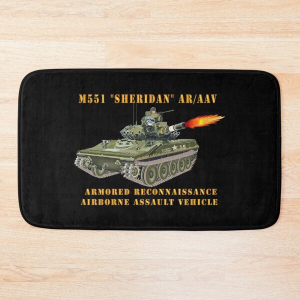 Item preview, M551 Sheridan - Firing - AR-AAV designed and sold by Military Insignia Products.