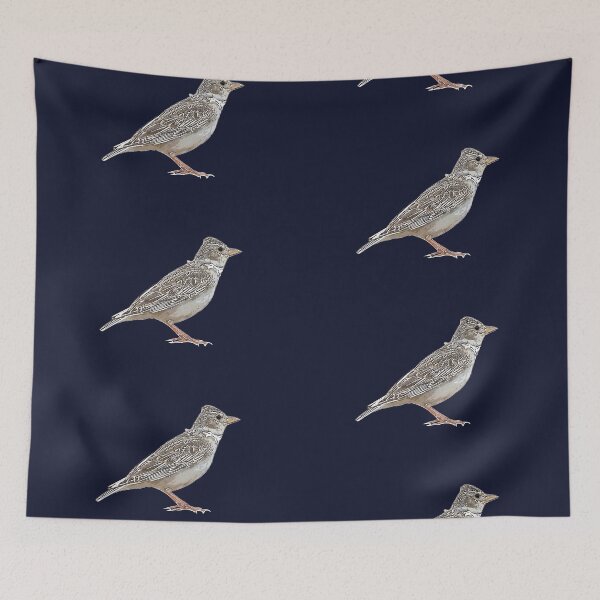 Item preview, Calandra Lark White Alternate Design  designed and sold by designsasstultd.