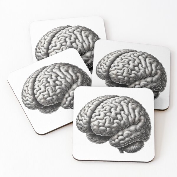 Item preview, Anatomical Brain Sketch designed and sold by Porosenok.
