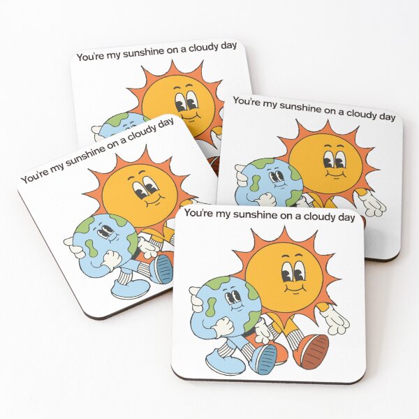 Item preview, You Set My World on Fire - Cute Earth and Sun Illustration designed and sold by -DEEWOLF-.