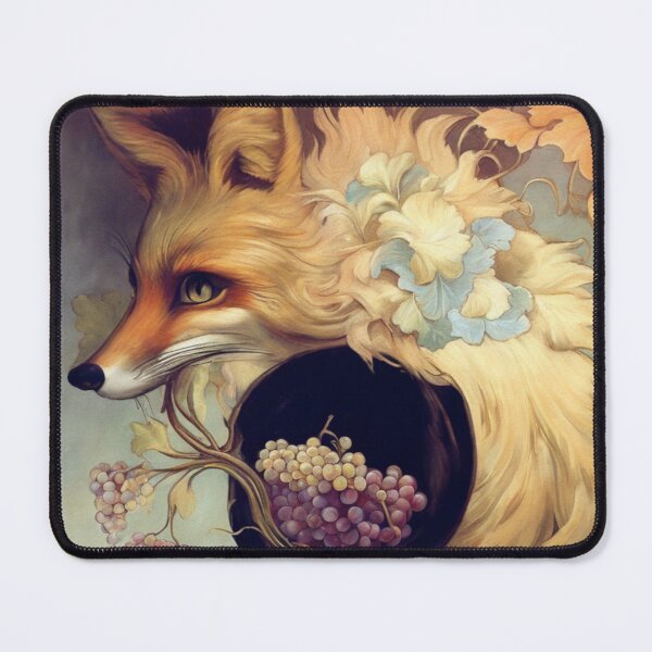 Item preview, Fox and Grapes Aesop's Fables Classical Art designed and sold by NickWhittleArt.