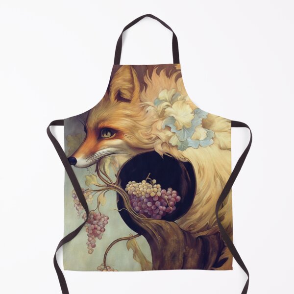 Item preview, Fox and Grapes Aesop's Fables Classical Art designed and sold by NickWhittleArt.