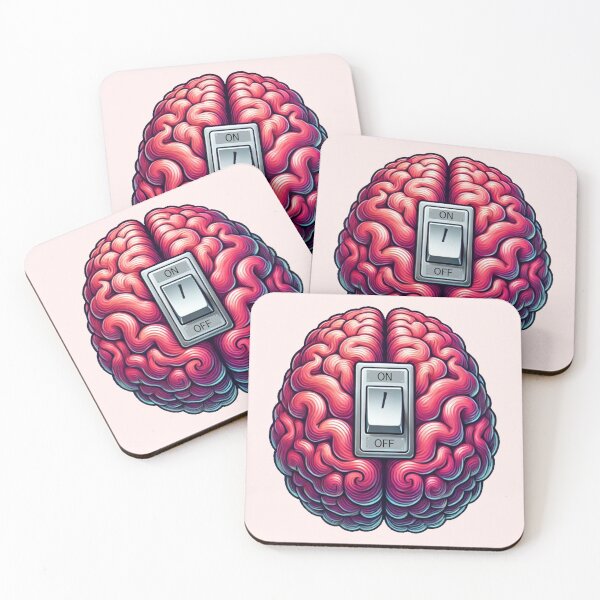 Item preview, Brain with On/Off Switch designed and sold by Porosenok.