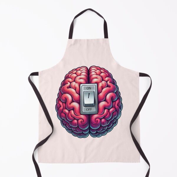 Item preview, Brain with On/Off Switch designed and sold by Porosenok.