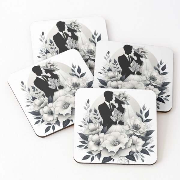 Item preview, Wedding Couple Bride Groom designed and sold by deniz kaya.